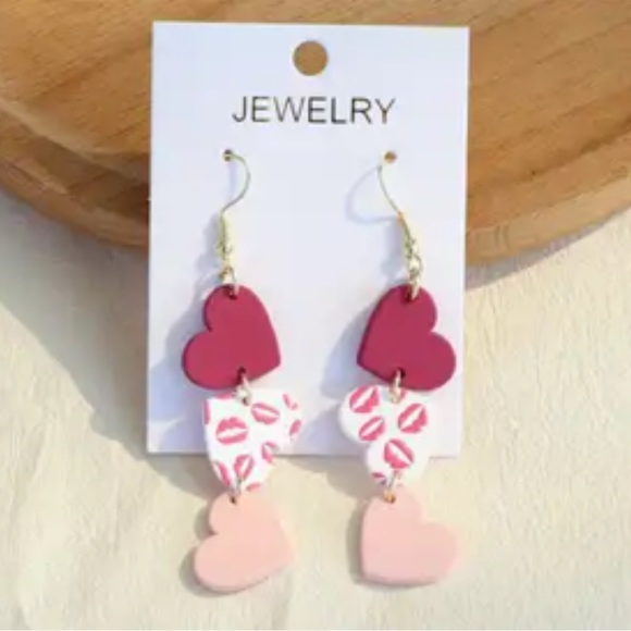 None Jewelry - Earrings, Hearts, Fashion, Fun.